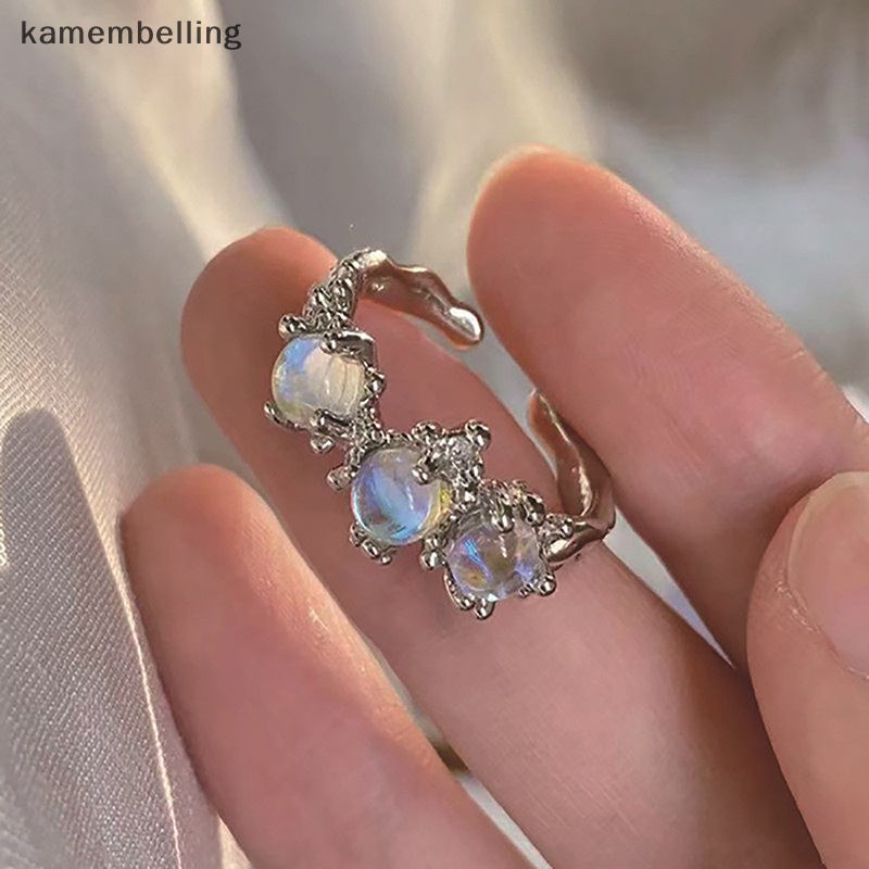 Nhẫn Hợp Kim Bạc Đính Đá Pha Lê Hình Trái Tim Thời Trang Cho Nữ