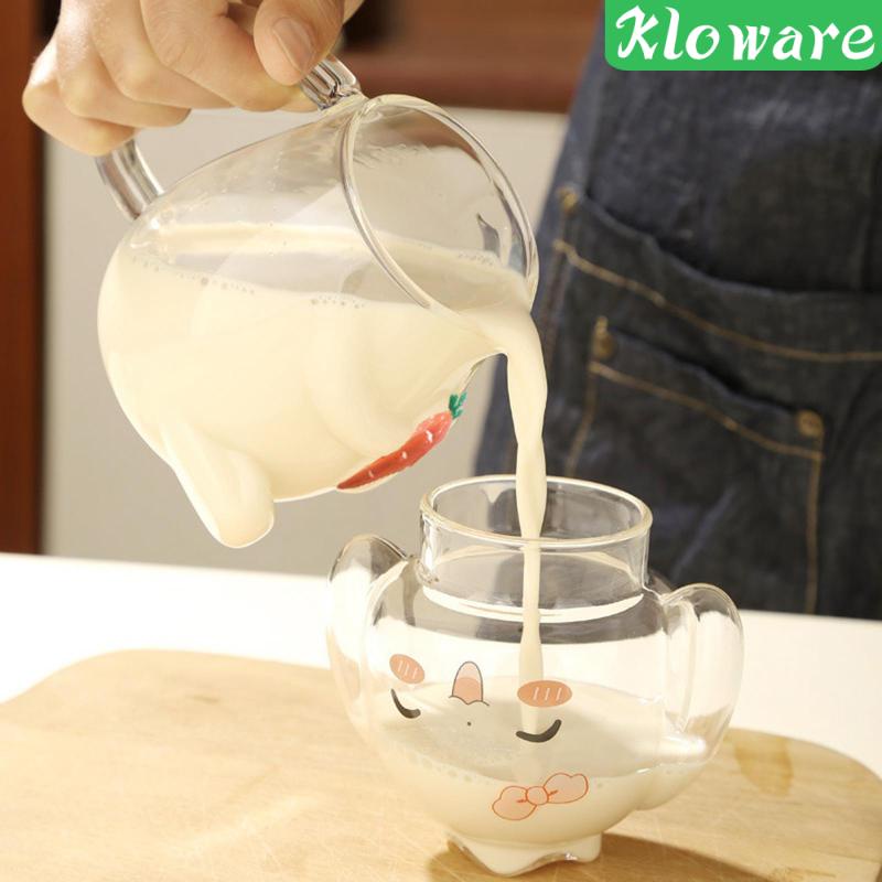 Bình Đựng Nước Bằng Thủy Tinh Có Cốc Uống Trà Cho Nhà Ở / Văn Phòng / Phòng Ăn