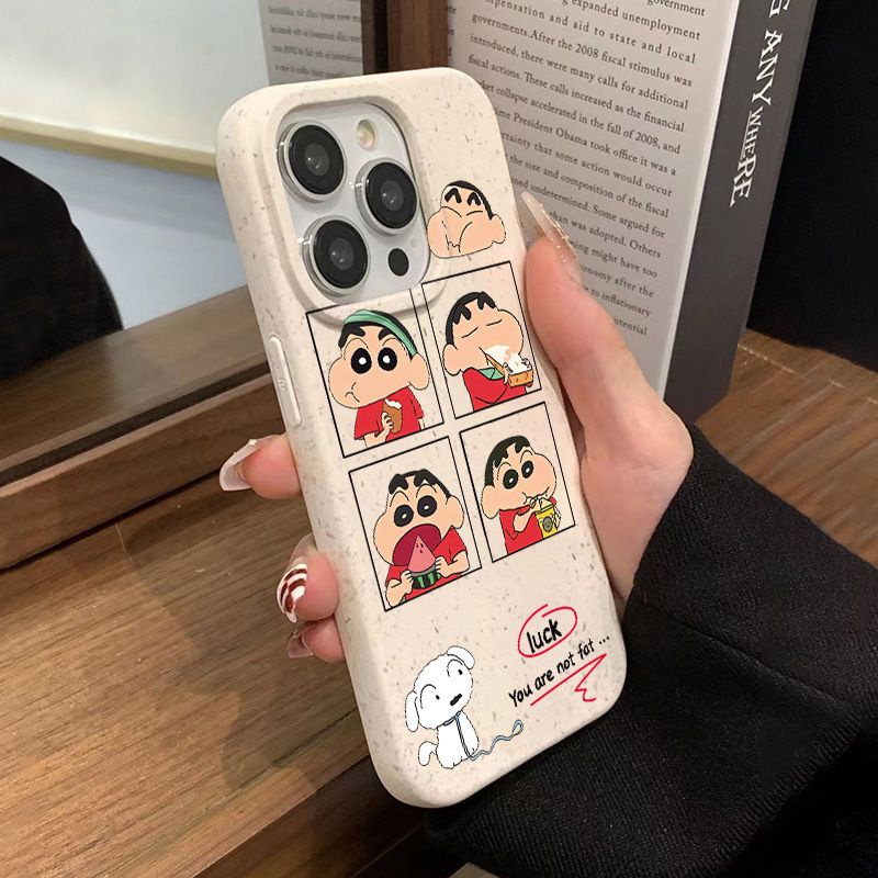 Ốp Lưng Bé Shin Ngộ Nghĩnh Nhiều Mẫu Mã Cho Điện Thoại Iphone12 13 1114pro7 8Pmax 2WUO