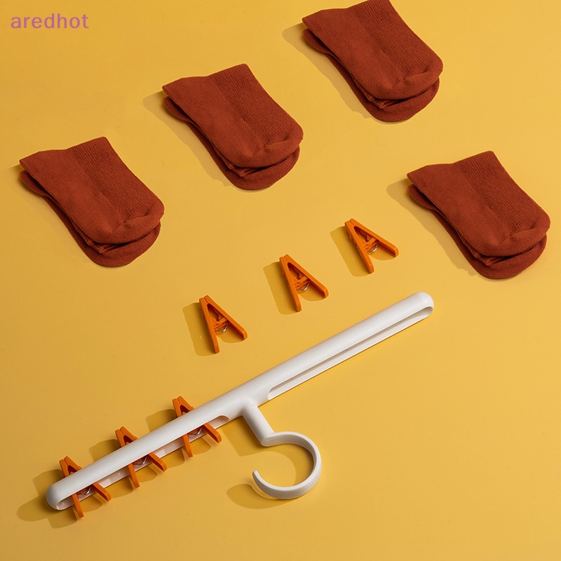 Bộ 6 Kẹp Nhựa Phơi Quần Áo Chống Thấm Nước Mới