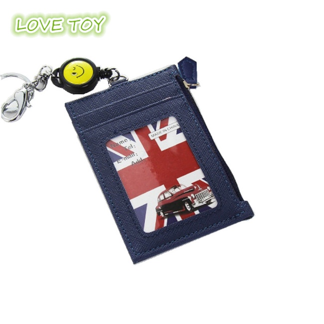 Ví Da Đựng Thẻ Tín Dụng Kèm Móc Khóa Dành Cho Nam Và Nữ