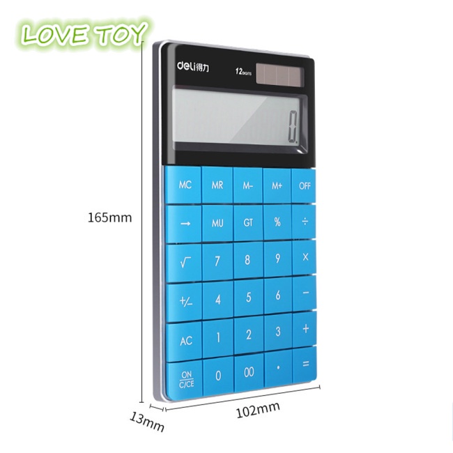 Nkodok Máy Tính Công Suất Kép Nút Lớn Cầm Tay Cho Văn Phòng Trường Học