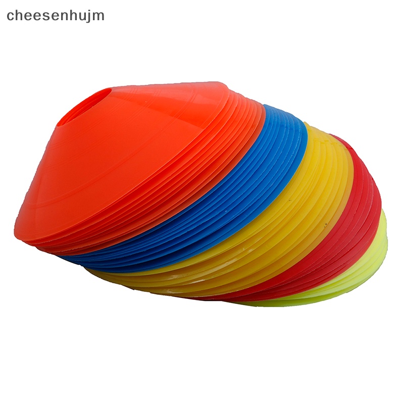 Set 10 Đĩa Đánh Dấu Hình Nón Phẳng Dùng Trong Luyện Tập Đá Banh