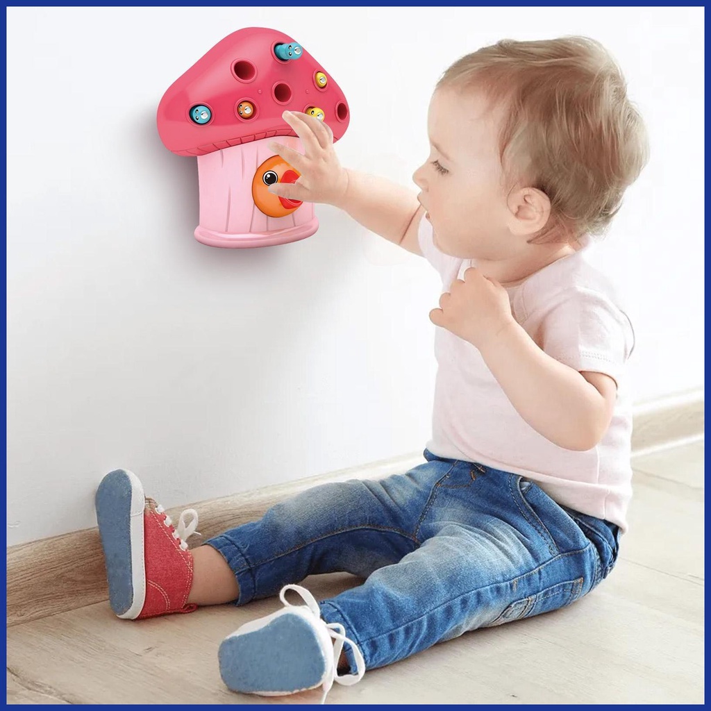 Trò Chơi Nuôi Sâu Có Nam Châm Vui Nhộn Cho Bé