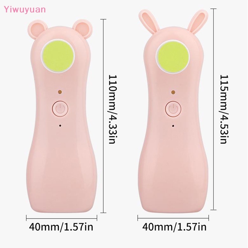 Bộ Dụng Cụ Cắt Móng Tay An Toàn Cho Bé Sơ Sinh Bằng Điện Có Đèn