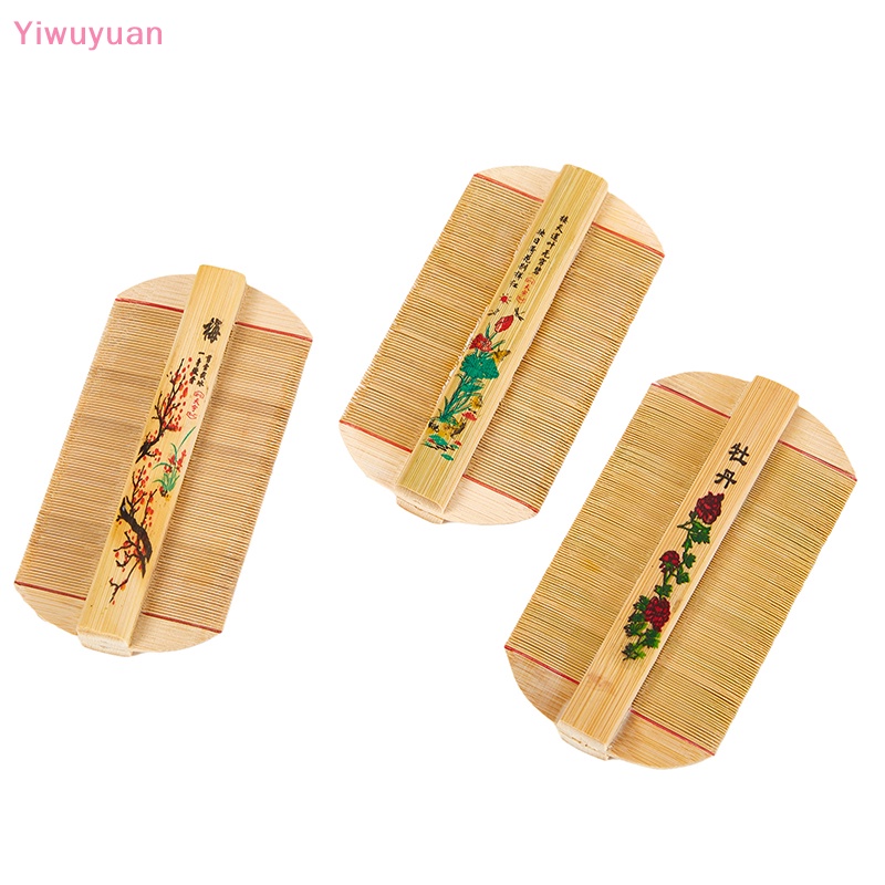 Lược Tre Truyền Thống Trung Hoa Loại Bỏ Ngứa Chăm Sóc Tóc