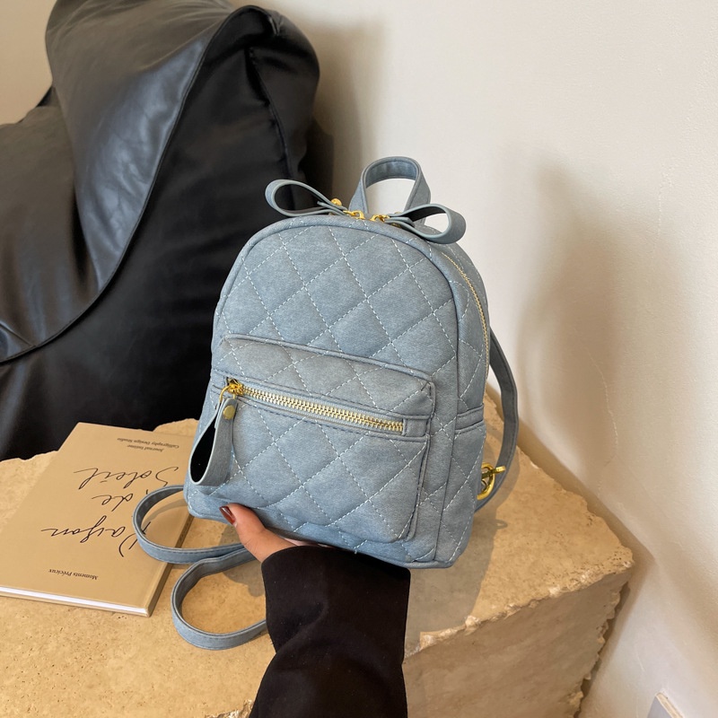 Solo Balo Nữ cặp đi học balo du lịch balo nữ da L91TFUF