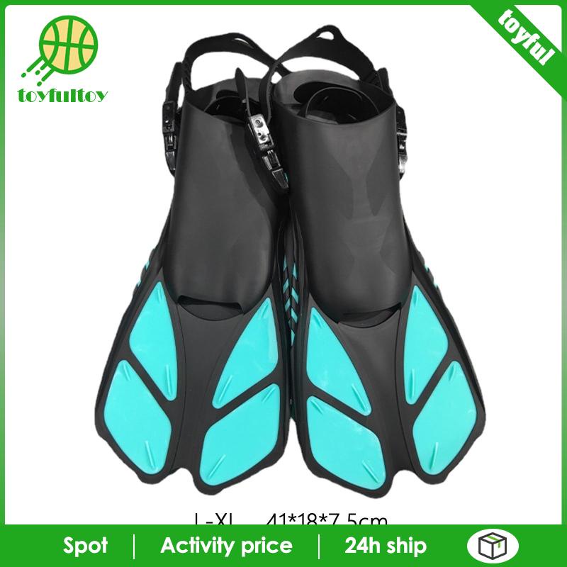 Set 2 Chân Vịt Bơi Lặn Chuyên Nghiệp Linh Hoạt Cho Nam Nữ