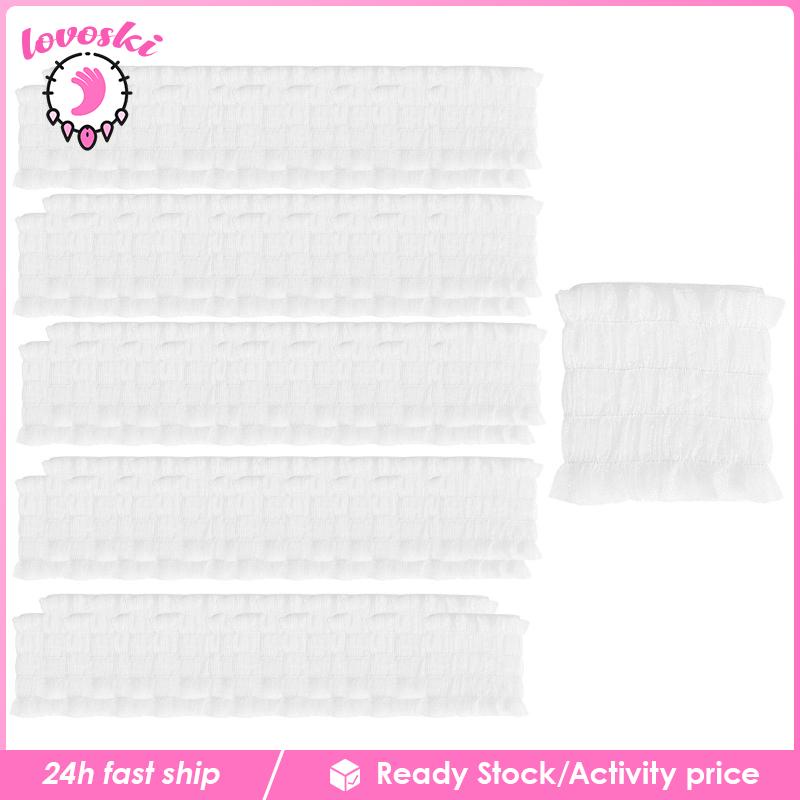 Bộ 100 Băng Đô Cài Tóc Thoải Mái Dùng Cho Bệnh Viện / Rửa Mặt