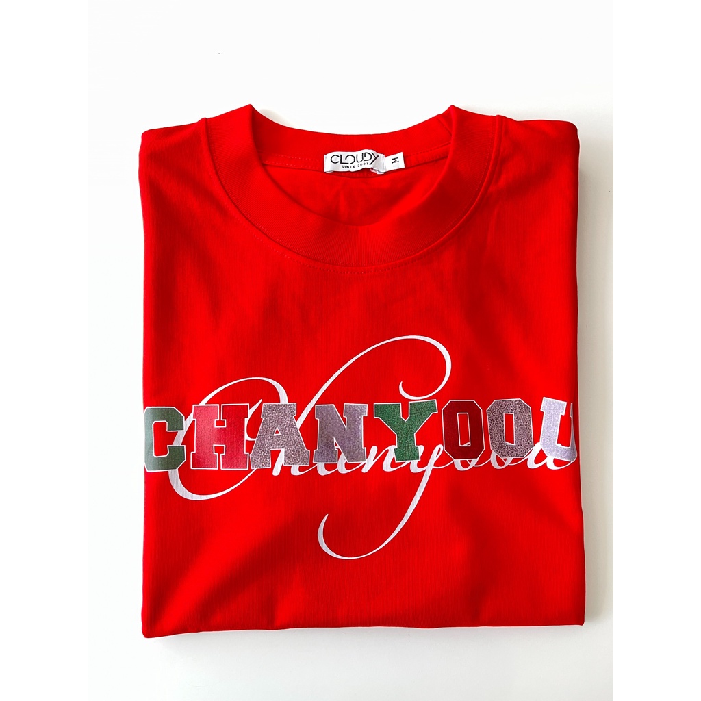 Áo Thun Cloudy Chanyoo Unisex phù hợp nam nữ 40-80kg Cotton 100%