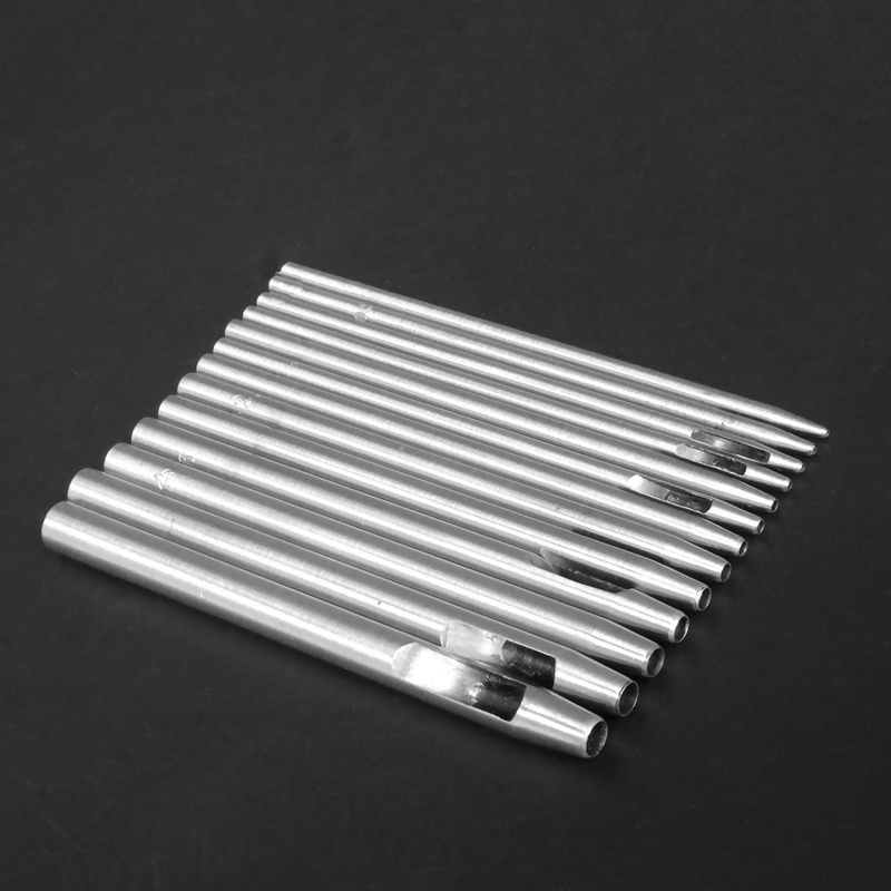 Bộ 15 Dụng Cụ Đục Lỗ Tròn 0.5Mm-10Mm Cho Đồ Da / Iwatch