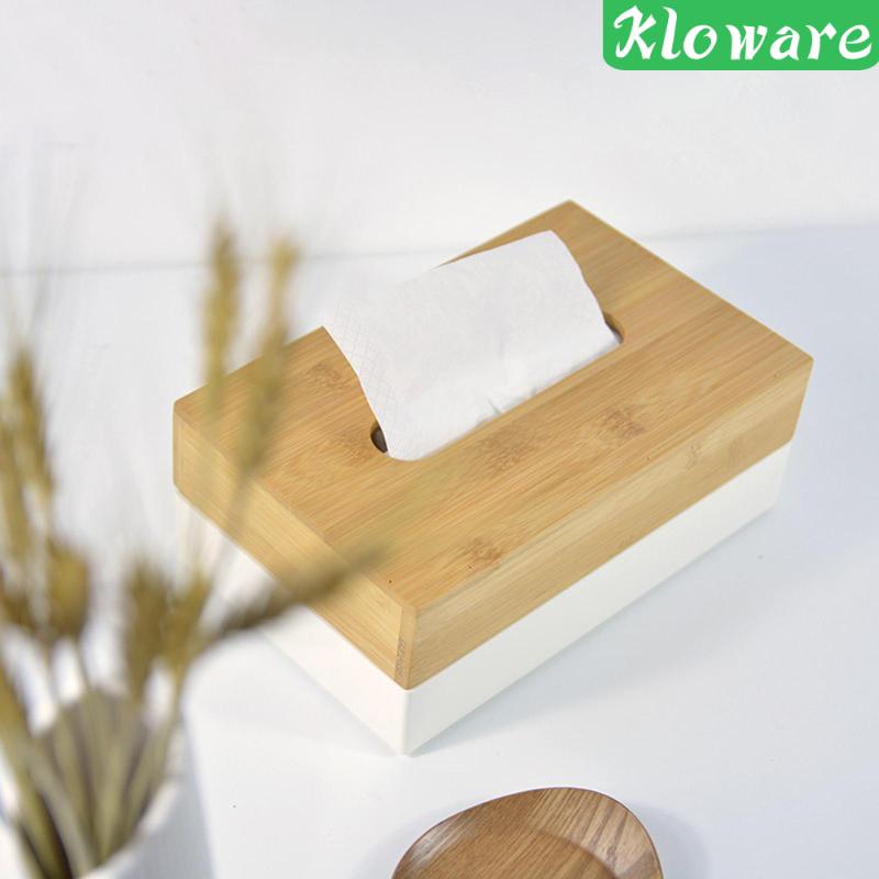 Giá Đỡ Hộp Khăn Giấy Hình Chữ Nhật Đơn Giản Sắp Xếp Gọn Gàng Cho Phòng Ngủ / Xe Hơi / Bàn Ăn