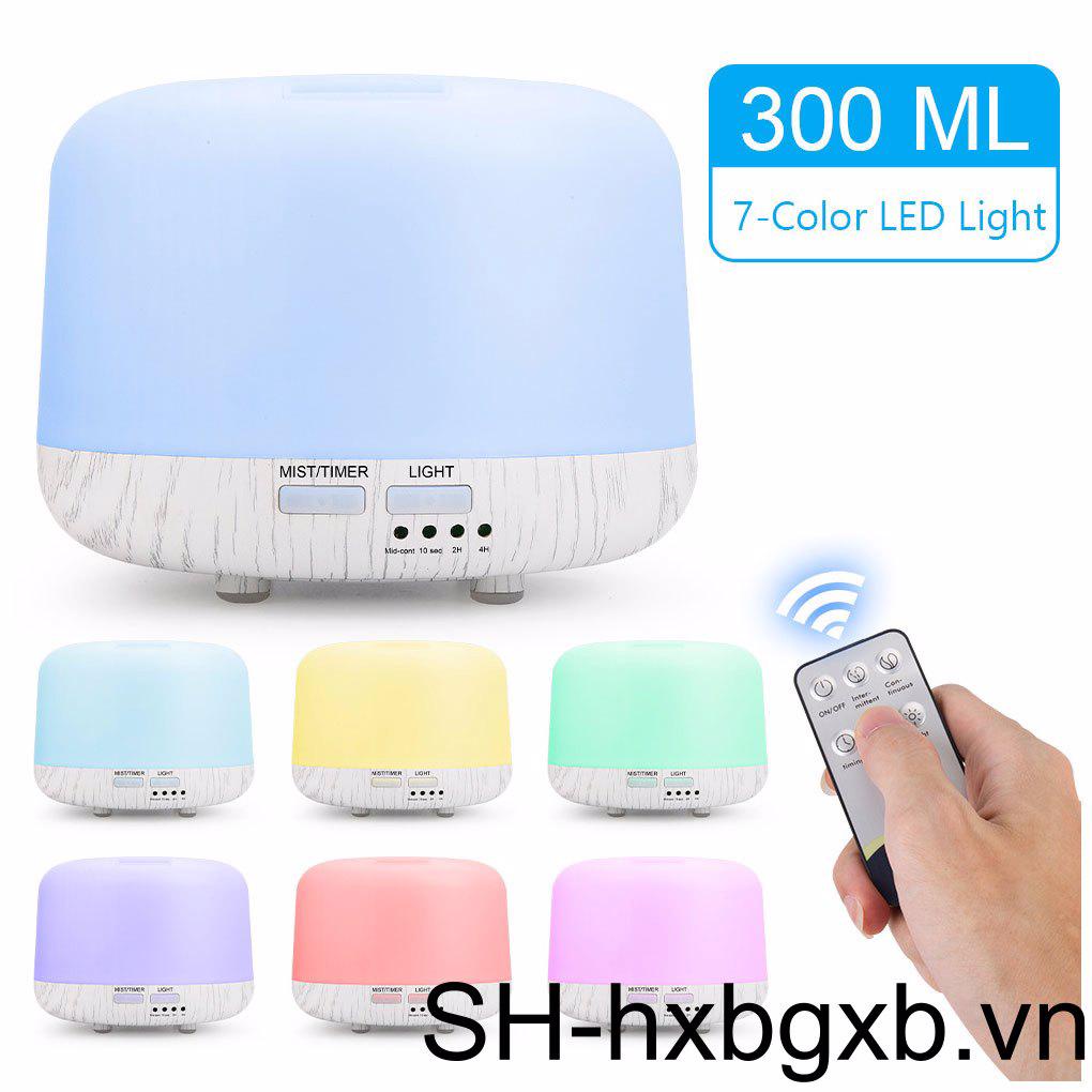Máy Phun Sương Tạo Độ Ẩm Không Khí 7 Đèn LED Thân Thiện Với Môi Trường