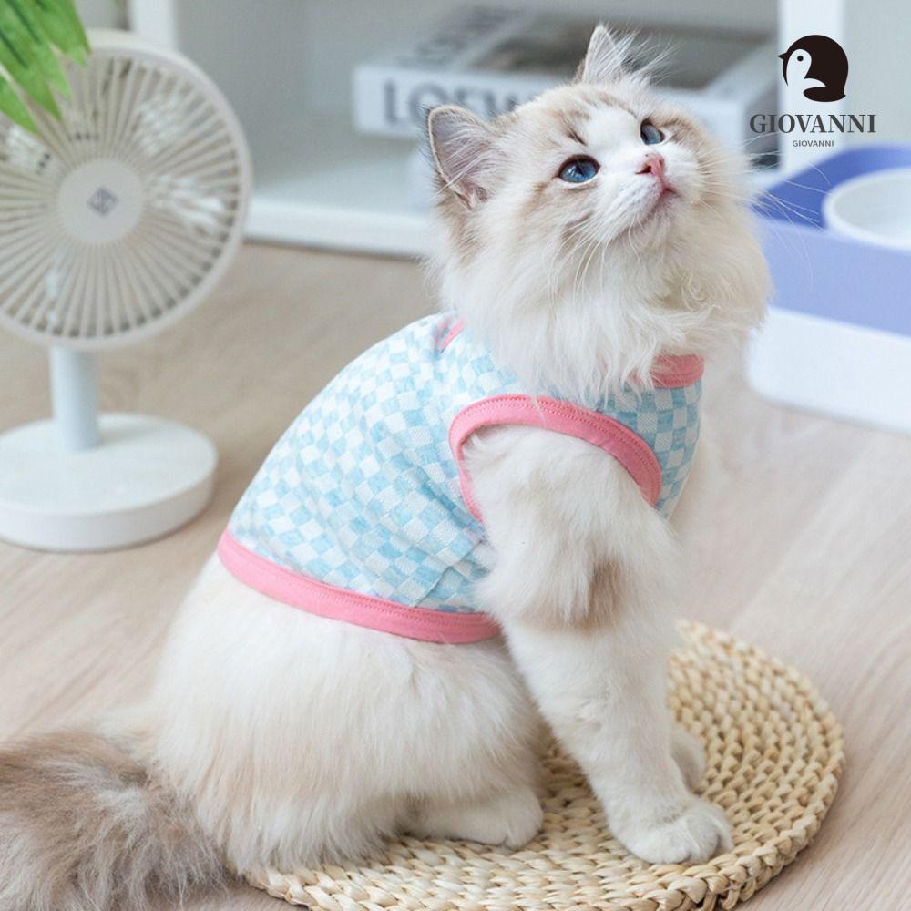 Áo Thun Cotton Mềm Mại Thoáng Khí Dành Cho Thú Cưng