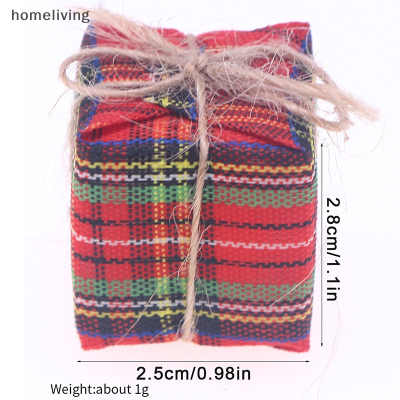 Set 5 Hộp Quà Đồ Chơi Trang Trí Nhà Búp Bê Phong Cách Scotland