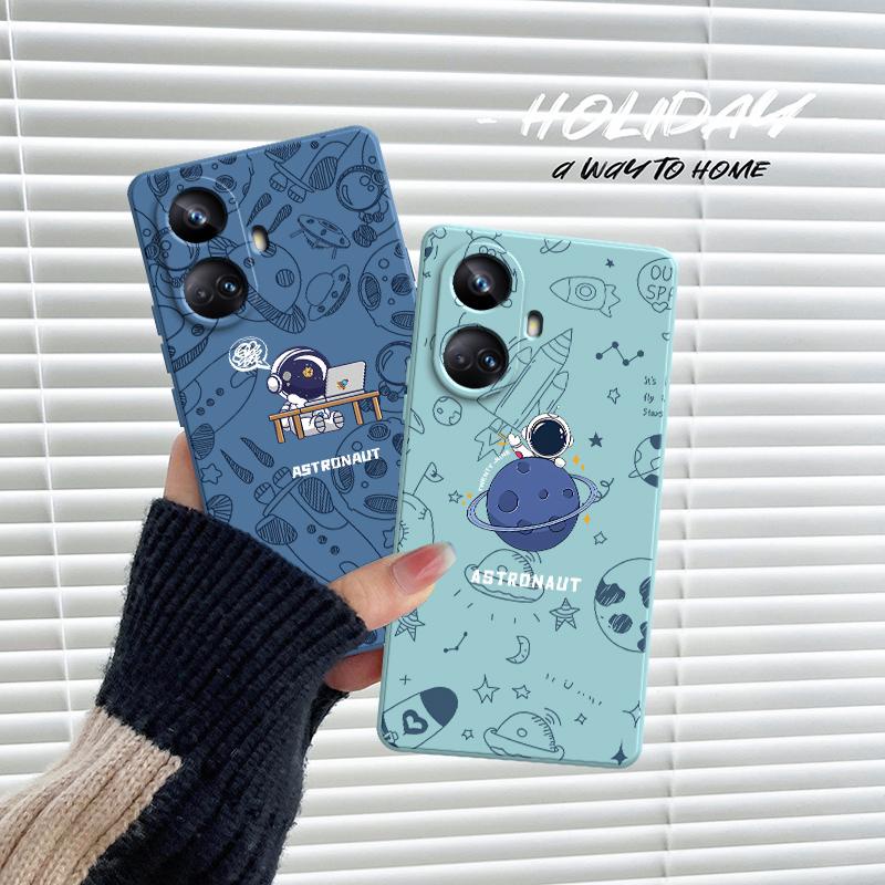 Ốp Lưng Realme 10 PRO PLUS Ốp Điện Thoại Silicon In Logo Nasa Cho Realme 10 Pro Plus 5G Realme 10 Pro + Realme C55 SSGS