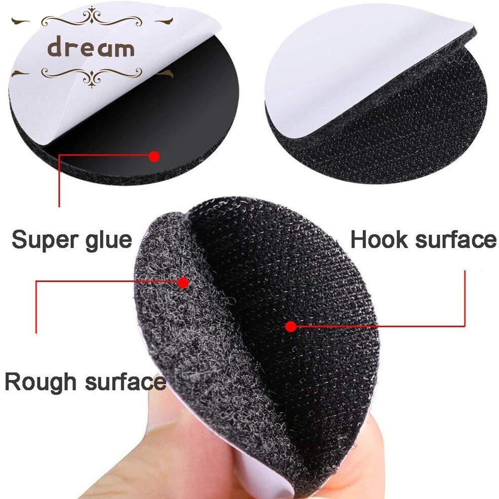【DREAMLIFE】Anti-Slip Pad Black High Quality PVC 10 Pcs 3mm Thickness Multipurpose