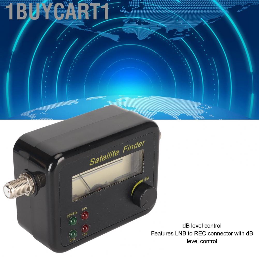 1buycart1 Satellite Signal Finder DB Level Control DC 13 To 18V SAT Easy Locate for Detection