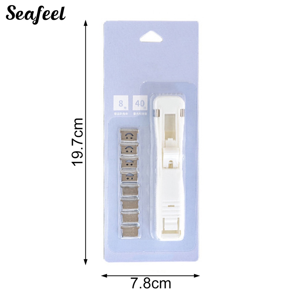 1 Bộ Kẹp Tài Liệu Bằng Nhựa Có Thể Tái Sử Dụng