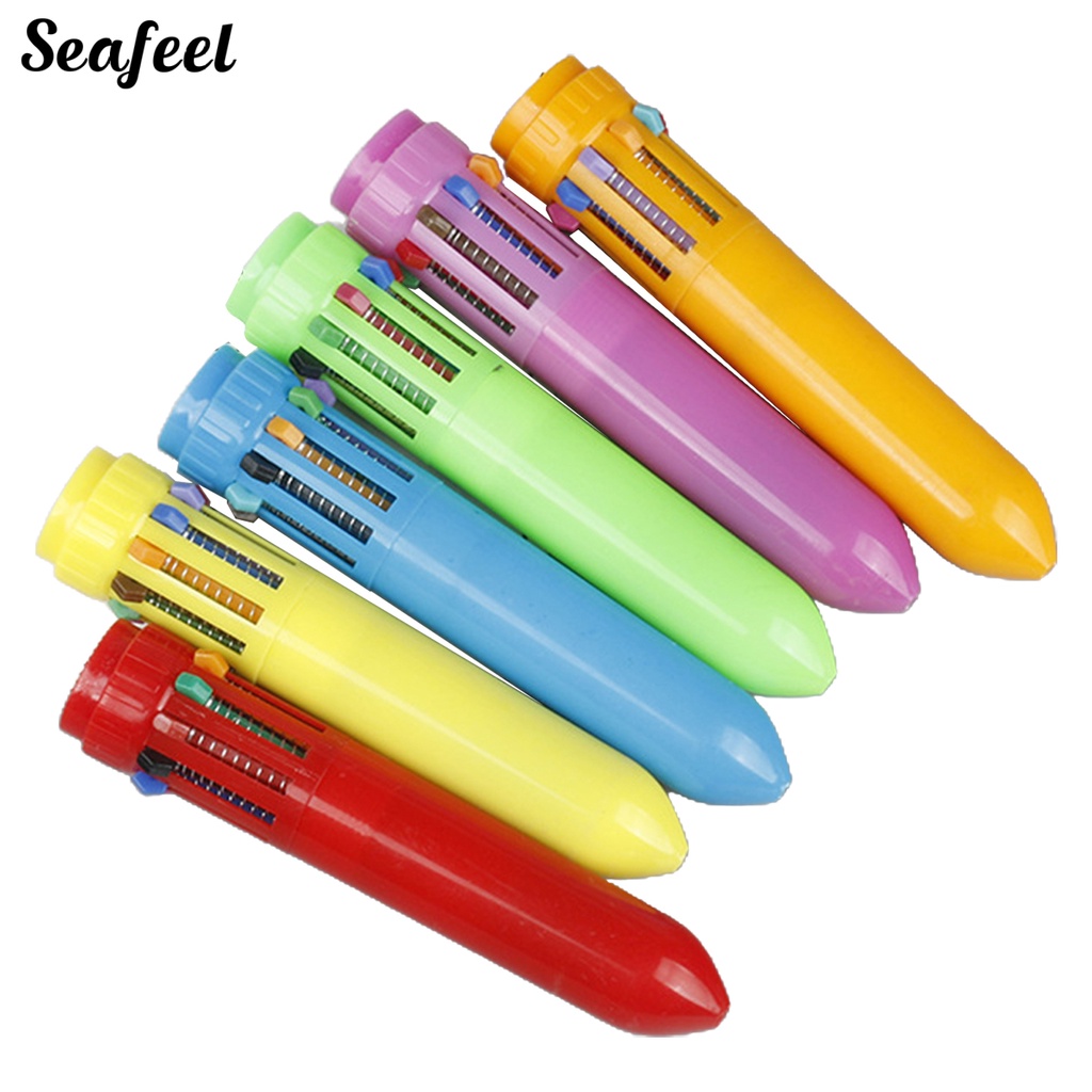 Set 2 Bút Bi Ngòi 0.5mm Dạng Nhấn Tiện Dụng Chất Lượng Cao