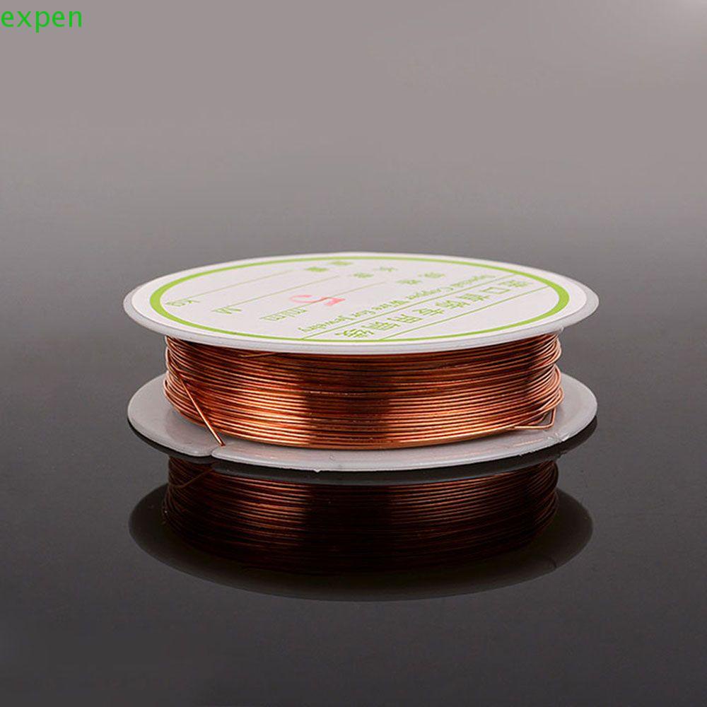 EXPEN 1 Cuộn Dây Đồng Nhiều Màu Sắc Dùng Làm Vòng Tay, Vòng cổ