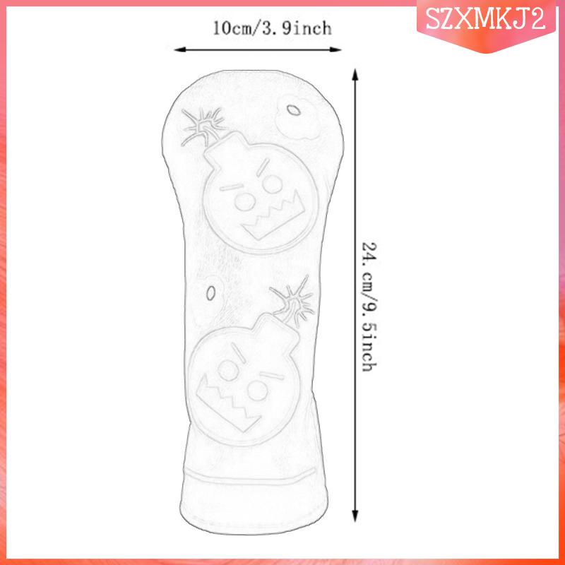 Vỏ Bọc Bảo Vệ Đầu Gậy Đánh Golf Bằng Nỉ Siêu Bền Chống Trầy Tiện Dụng