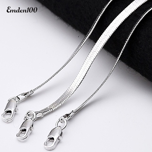 Vòng cổ Choker Mạ BạC Đơn GiảN ThờI Trang Cho Nam Nữ