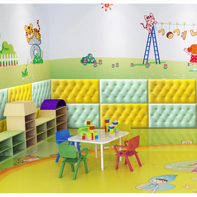 Miếng Dán Tường 3D Bằng Xốp Mềm Tự Dính Chống Nước Chống Nấm Mốc Trang Trí Nhà Cửa