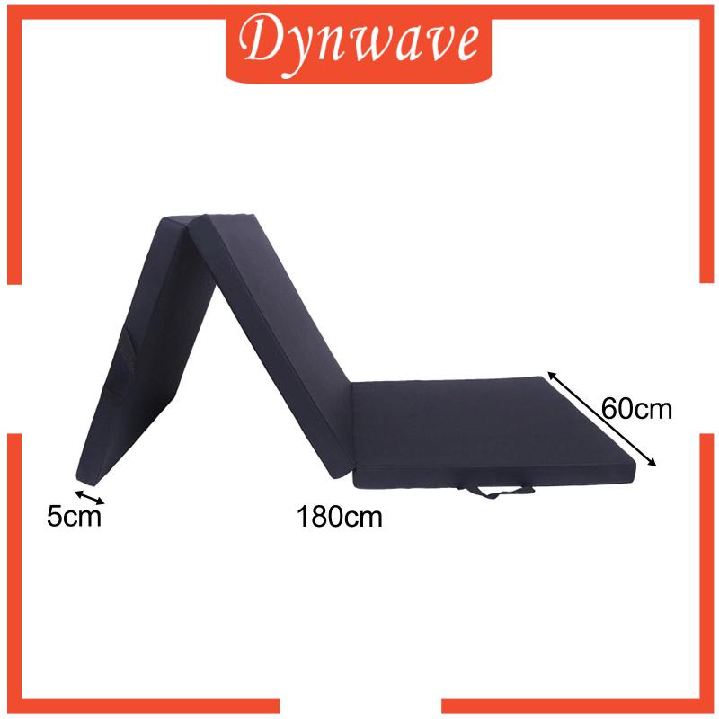 Thảm Tập Yoga Gấp Ba Khúc Bảo Vệ Sàn Nhà Có Tay Cầm Mang Đi Tiện Dụng