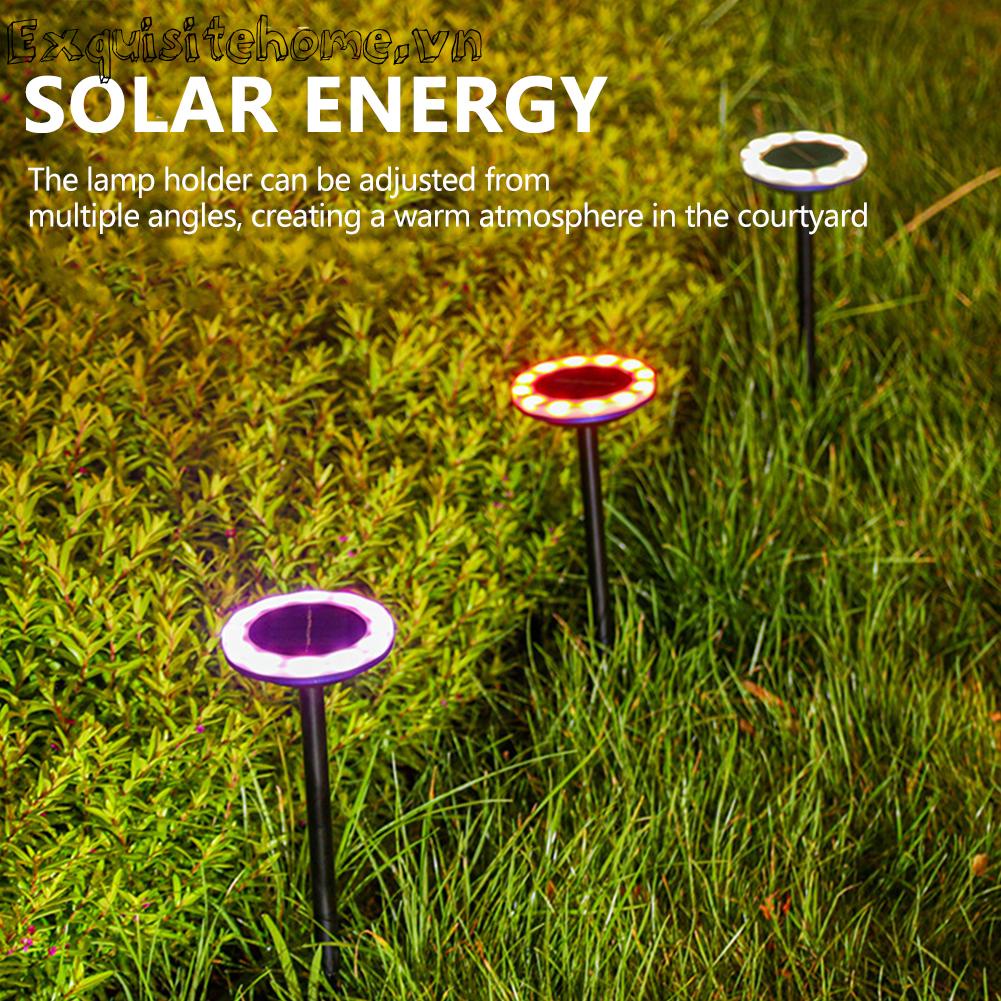 Đèn Led 12 Bóng Cảm Biến Thông Minh Trang Trí Sân Vườn