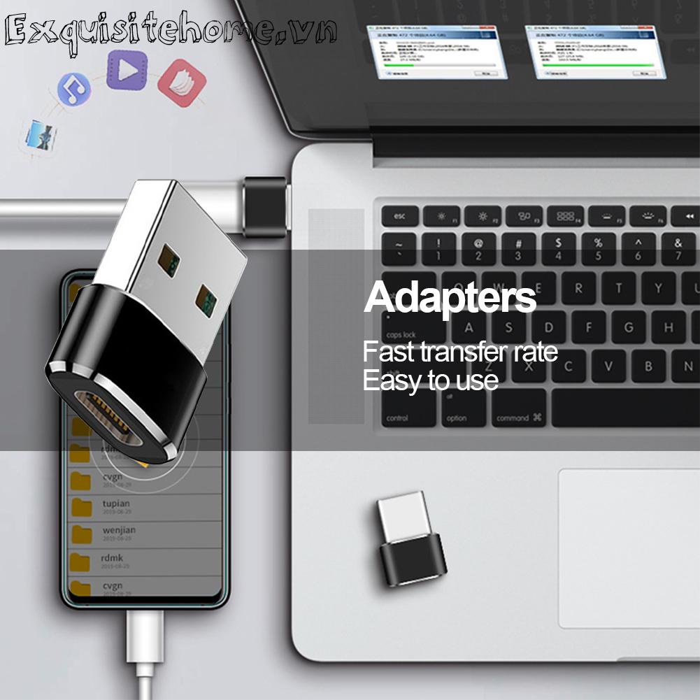 Đầu Chuyển Đổi Cổng Type-C Sang USB Cho AirPods Pro / AirPods 1st / 2nd / 3rd Generation