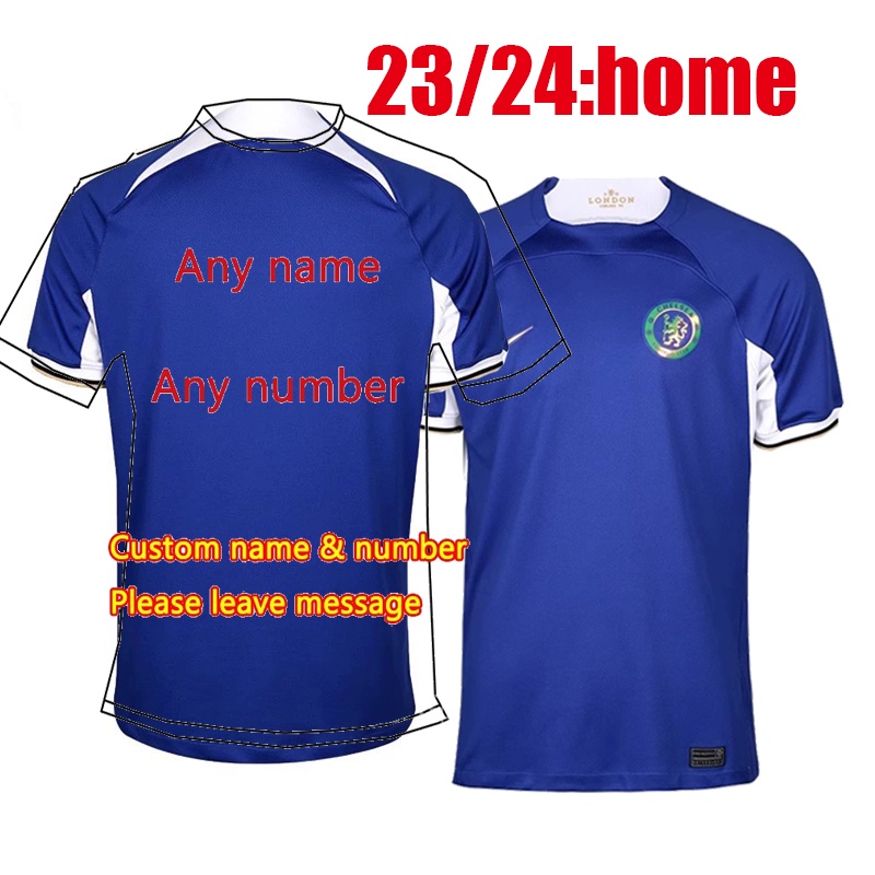 Trang phục bóng đá Fofana Cucurella KOULIBALY 23 / 24 Chelsea 2023 / 2024