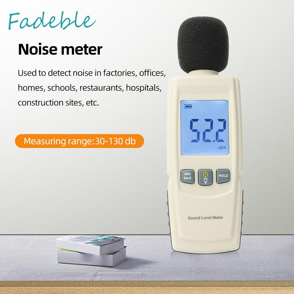 Máy Đo Tiếng Ồn Kỹ Thuật Số Màn Hình LCD Cho Gia Đình / Noisy Neighbor / Factory