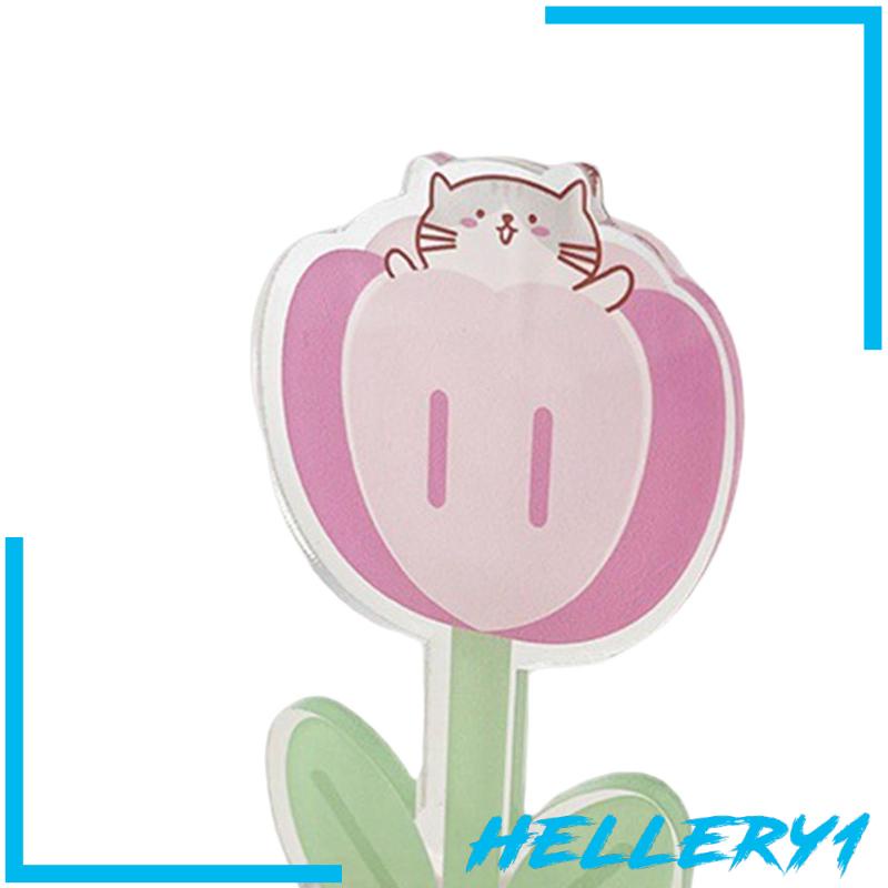 Giá Đỡ Ảnh / Thẻ Số Bàn Bằng Acrylic In Họa Tiết Hoa Xinh Xắn Trang Trí Tiệc Cưới