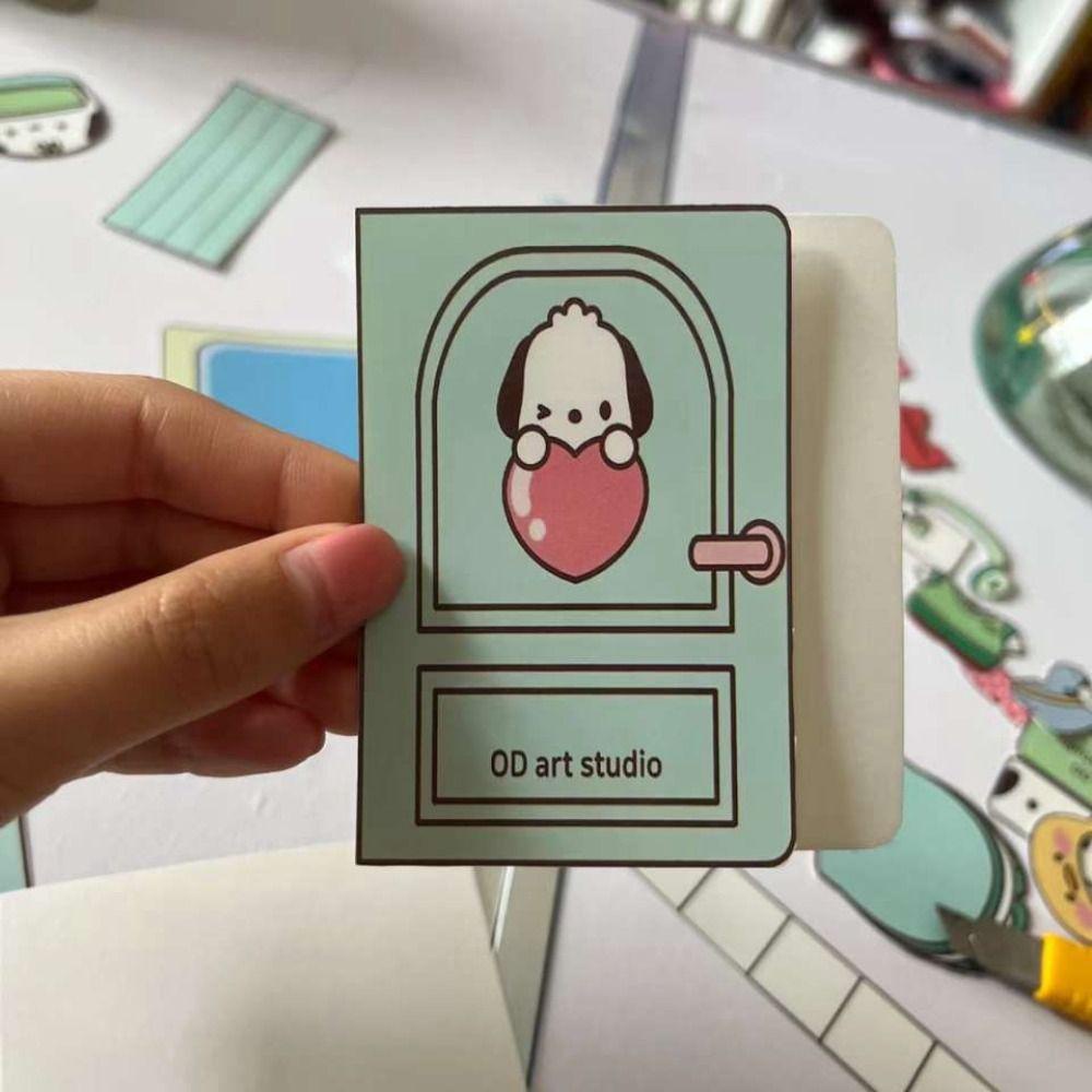 Javier Bộ Đồ Chơi Sticker Dán Trò Chơi Melody Kuromi Kuromi Nhật Bản Vui Nhộn Làm Quà Tặng Cho Bé Gái