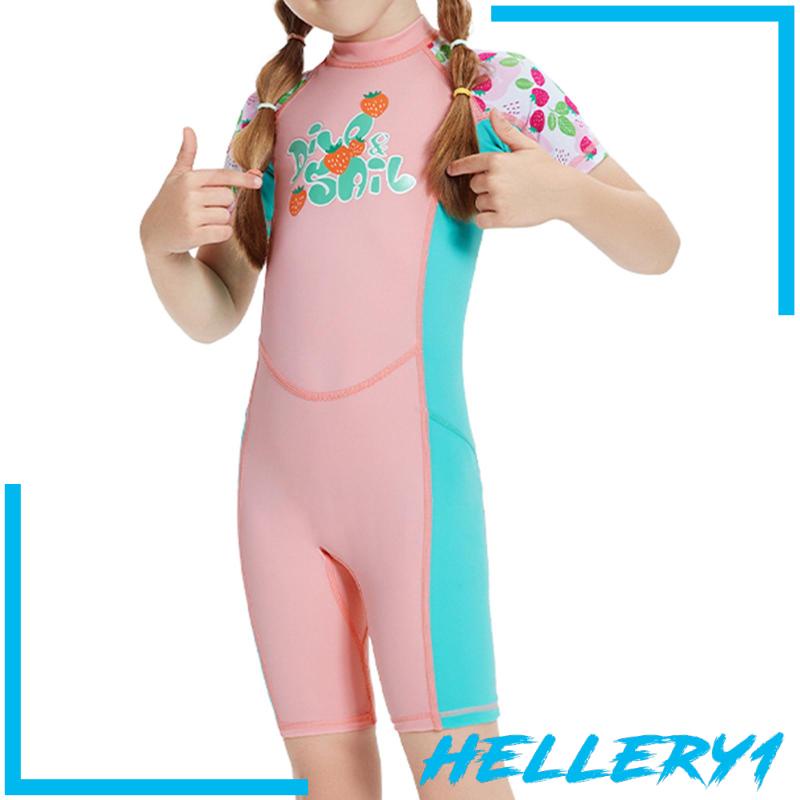 Bộ Đồ Bơi Chống Nắng Có Khóa Kéo Sau Lưng Thời Trang Cho Bé