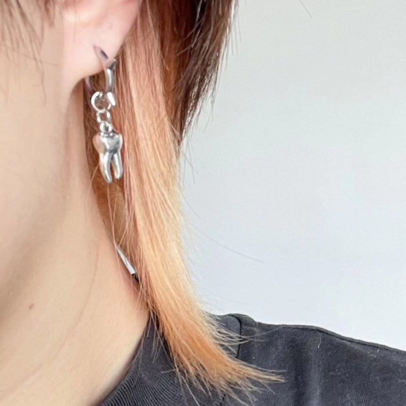 Khuyên Tai Dạng Vòng Lủng Lẳng Bằng Hợp Kim Chất Lượng Cao