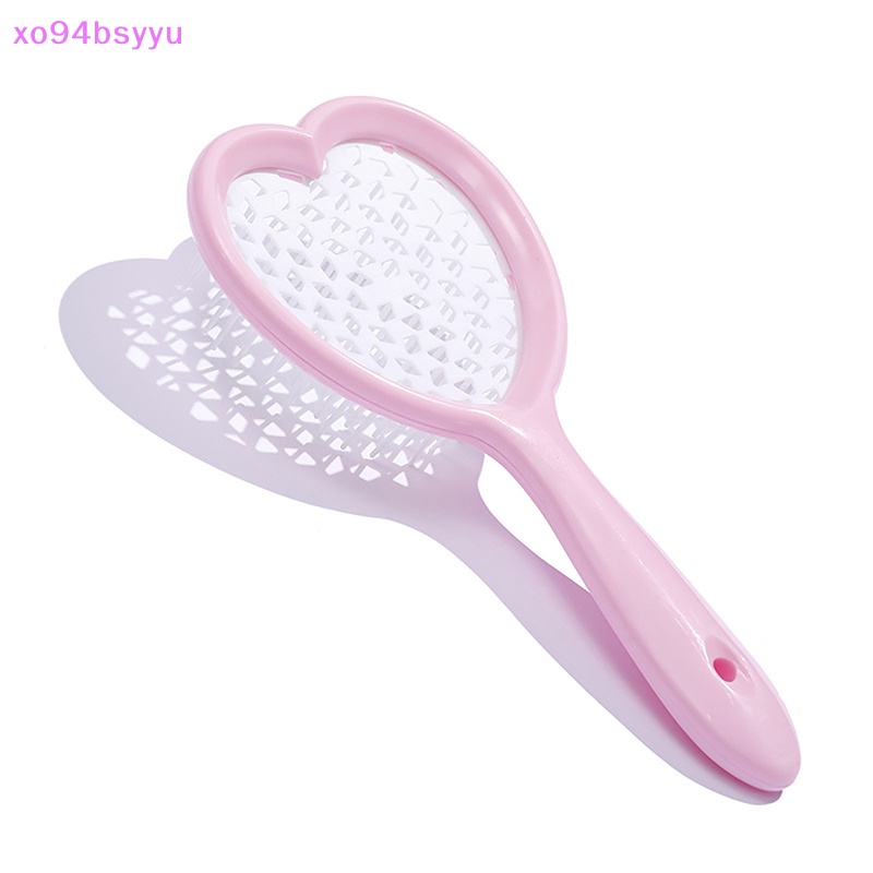 Lược Chải Tóc Bằng Nhựa Họa Tiết Trái Tim Xo94Bsyu