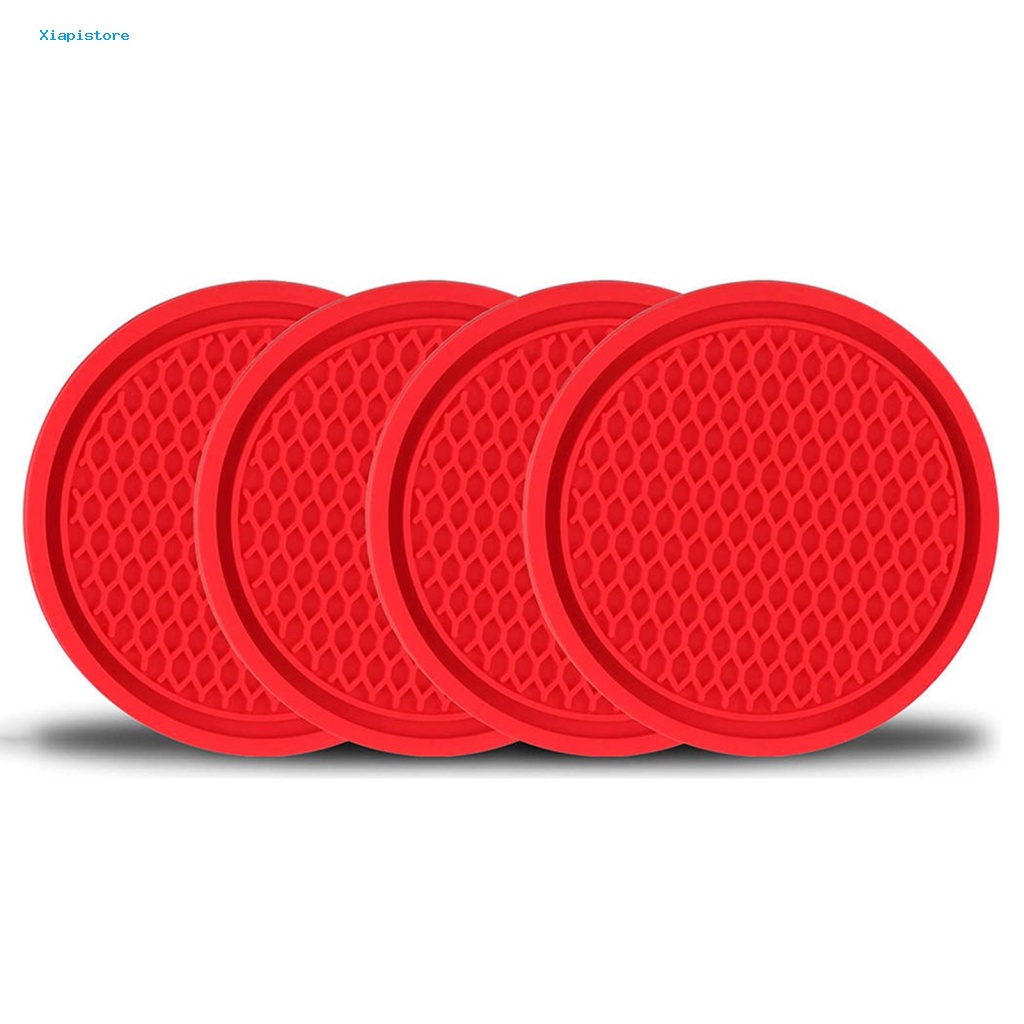 Bộ 4 Giá Đỡ Cốc Chống Trượt Chống Thấm Nước Thông Dụng Cho Xe Hơi