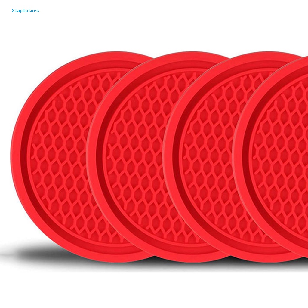 Bộ 4 Giá Đỡ Cốc Chống Trượt Chống Thấm Nước Thông Dụng Cho Xe Hơi