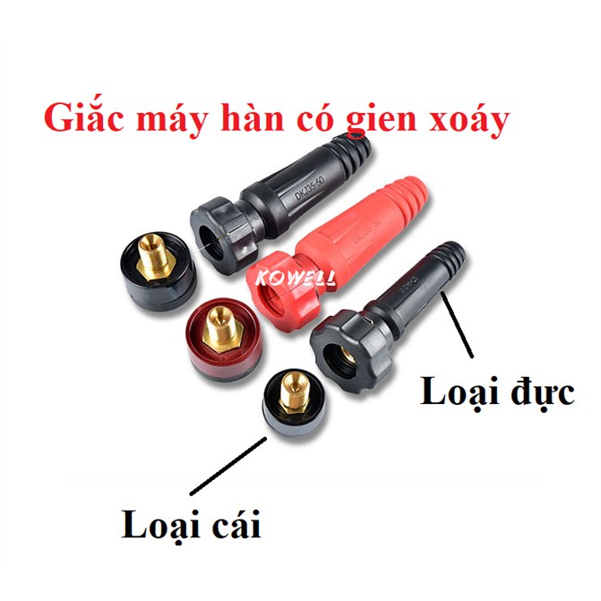 Giắc máy hàn 10-25, 35-50 Phụ kiện máy hàn
