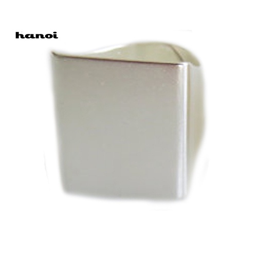 Nhẫn Mặt Vuông Thiết Kế Đơn Giản Thời Trang Cho Nữ