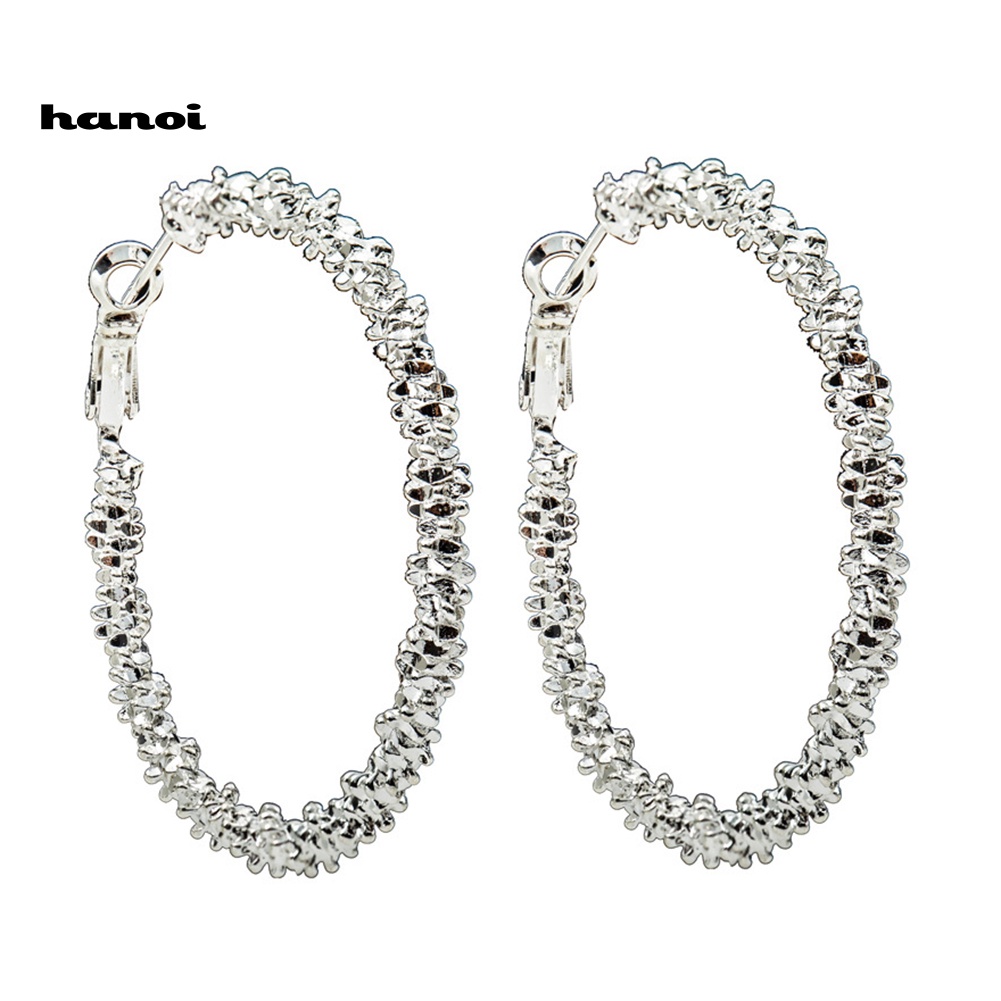 Khuyên Tai Nữ Hình Tròn Lớn Thời Trang