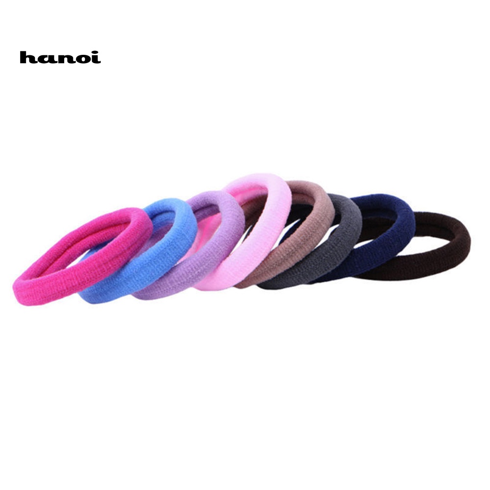 Set 50 Dây Buộc Tóc Co Giãn Thời Trang Nữ