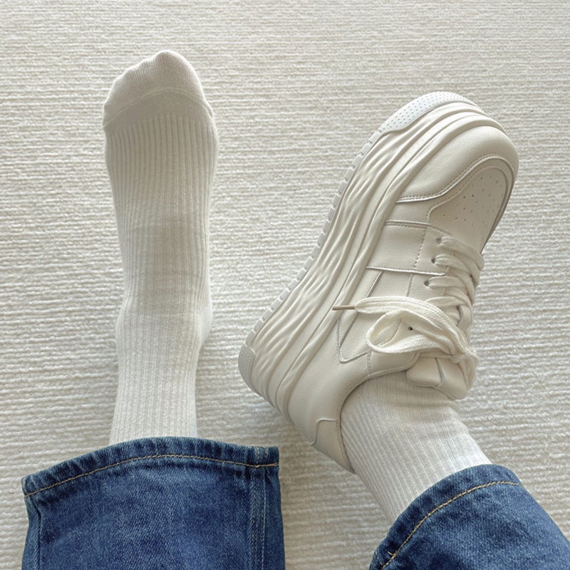 YAOLI  Giày Thể Thao Đế Dày Tăng Chiều Cao Siêu Nhẹ Thiết Kế Mới Năng Động Thời Trang