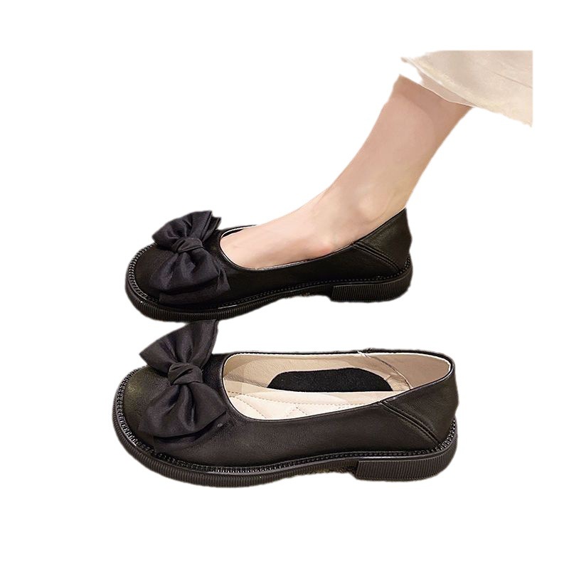 HHH Dép sandal nữ bít mũi sục nữ cao gót lolita búp bê Mary Jane 2023NEW Mùa hè Thời Trang