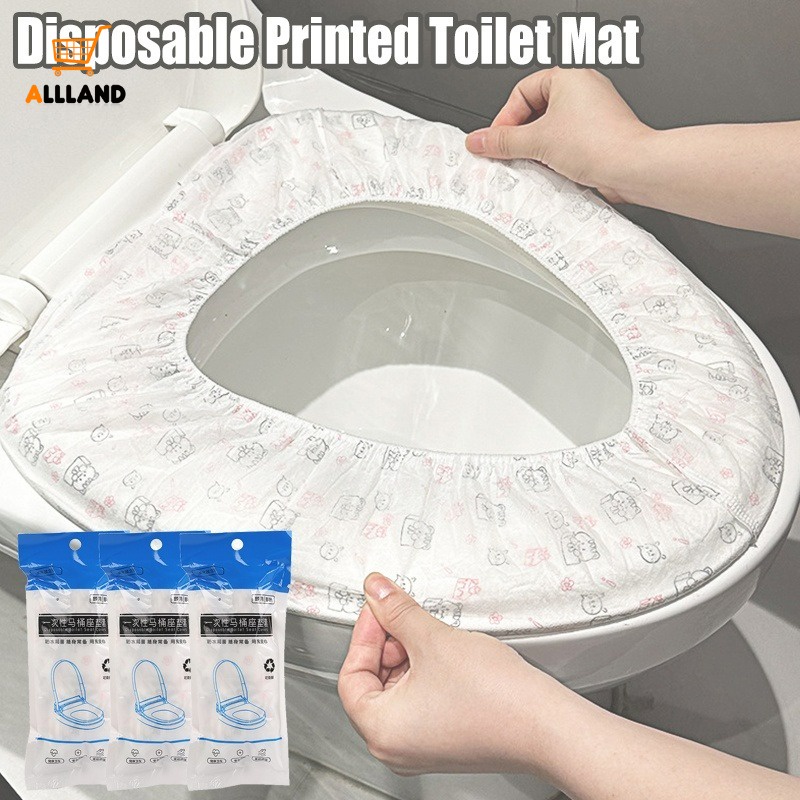 Vỏ Bọc Bệ Ngồi Toilet Dùng Một Lần Bằng Vải Không Dệt Chống Thấm Nước Tiện Dụng