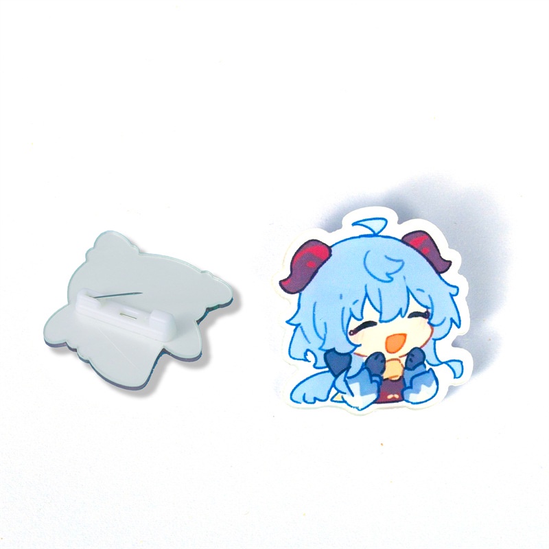 Huy Hiệu Cài Áo Hình Hoạt Hình Đáng Yêu