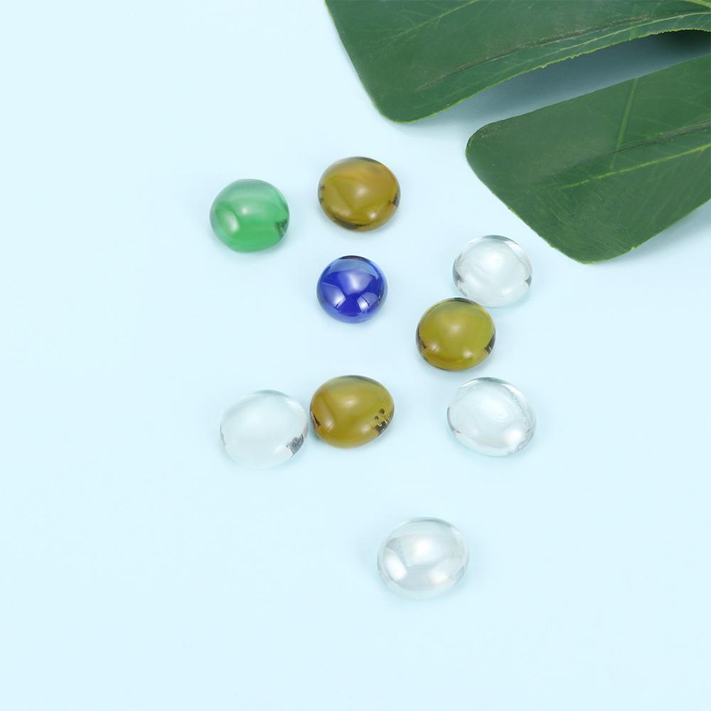 Shanrong 100g Đá Sỏi Tròn Nhiều Màu Trang Trí Bể Cá