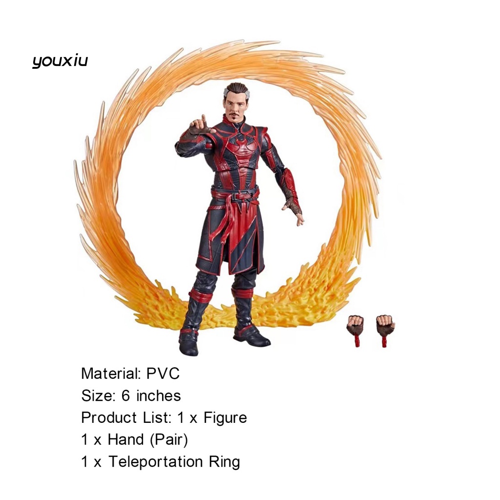 Yx Mô Hình Nhân Vật Doctor Strange Phim Marvel Legends Có Khớp Cử Động Được Trang Trí